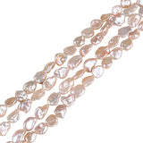 12mm Irregular Loose Keshi Pearls