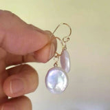 12mm Baroque Pearl 14K Earrings Women Accessories DIY Hook CARNIVAL