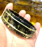 Mexican Amber Beeswax Bead Bracelet 16x20x6mm