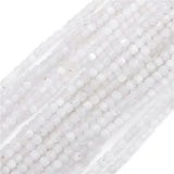 Moonstone Cube Square Beads 2-3mm Loose Spacer Stone for DIY Necklace Bracelet