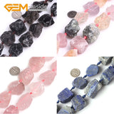 Large Smoky Rose Citrine Quartz Beads 15 inch Strand