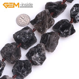 Large Smoky Rose Citrine Quartz Beads 15 inch Strand