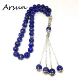 Afghan Lapis Lazuli Stone Prayer Beads Islamic Tasbih