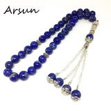 Afghan Lapis Lazuli Stone Prayer Beads Islamic Tasbih
