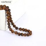 33 Beads Tiger Eye Stone Round 8-12mm Tasbih Rosary Islam Muslim Tassel