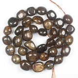 4-12mm Bronzite Irregular Beads 15" Strand DIY Jewelry Making