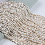 4-5mm Middle Drilled Keshi Freshwater Pearl Strands