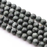 4-10MM Hawks Eye Stone Round Gray Beads for DIY Jewelry