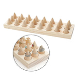 4 Finger Rings Jewelry Display Stand Storage Holder