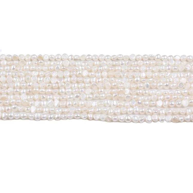 5-6mm Freshwater Baroque Shape Pearl Strands
