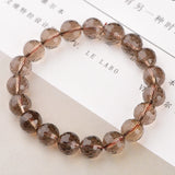 5a Tea Water Crystal Citrine Bracelet - Single Circle Men and Women