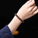 5a Tea Water Crystal Citrine Bracelet - Single Circle Men and Women