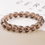 5a Tea Water Crystal Citrine Bracelet - Single Circle Men and Women