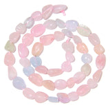 Irregular Stone Beads Amethysts Pink Quartzs Crystals Bead