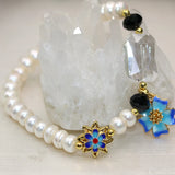 6*8mm Pearl Beads Women Strand Bracelets Cloisonne High Party Gift Diy Jewelry