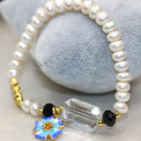 6*8mm Pearl Beads Women Strand Bracelets Cloisonne High Party Gift Diy Jewelry