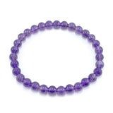 6MM Stone Bracelets Tourmaline Amethyst Amazonite