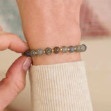 Labradorite Beads 14k Filled Bracelet Lucky Bohemia All Saints' Yoga
