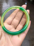 Emerald Green Jade Bracelet Women Bangle Jewelry