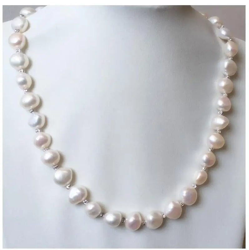 Baroque Freshwater Pearl Necklace with Magnet Clasp