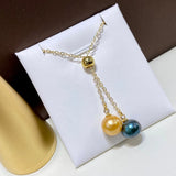 7mm Freshwater Pearl Pendant 18K Necklace Jewelry
