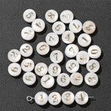 8mm Mother of Pearl Shell Beads for Jewelry Making DIY Bracelet Necklace