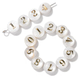 8mm Mother of Pearl Shell Beads for Jewelry Making DIY Bracelet Necklace