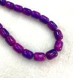 8x12mm &10x14mm Purple Sugilite Gemstone Beads 15"