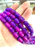 8x12mm &10x14mm Purple Sugilite Gemstone Beads 15"