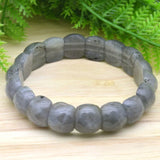 Faceted Elastic Cord Stone Bracelets for Women
