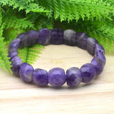 Faceted Elastic Cord Stone Bracelets for Women