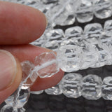 Natural A-AA Quartz Cube Beads 8.5-8.8mm