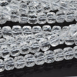 Natural A-AA Quartz Cube Beads 8.5-8.8mm