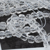 Natural A-AA Quartz Cube Beads 8.5-8.8mm