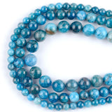 Apatite Stone Round Spacer Beads for DIY Jewelry Making 6/8/10/12mm