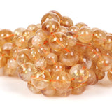 Natural A+ Citrines Stone Round Beads for Bracelet 6/8/10/12mm