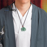 A-Grade Icy Jadeite Elephant Pendant Necklace - Fine Jewelry