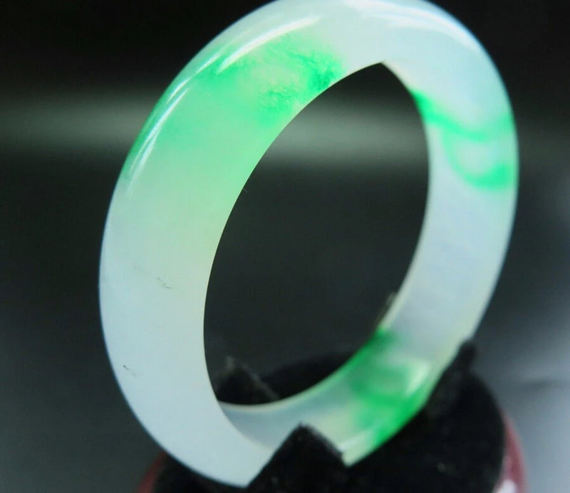 Natural A JADEITE Women's Bangle Size 56~61mm