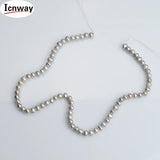 Baroque Gray Freshwater Pearl 5-6mm DIY Necklace Bracelet Earring