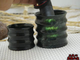 Hand-Carved Bamboo Jade Kettle Pot Magnetic Health Tea Cup