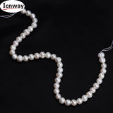 Lavender Freshwater Pearl 9-10mm Necklace Bracelet Earring DIY Kit