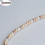 Freshwater Pearl 5-6mm DIY Jewelry Making 15in FreeShipping