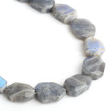 Labradorite Flat Rectangle Beads 10*20mm