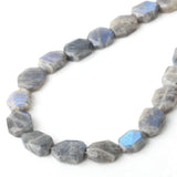Labradorite Flat Rectangle Beads 10*20mm