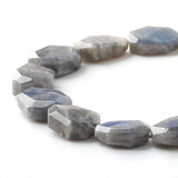 Labradorite Flat Rectangle Beads 10*20mm