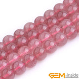Natural AA Red Strawberry Rock Quartzs Round Beads 4 6 8mm