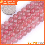 Natural AA Red Strawberry Rock Quartzs Round Beads 4 6 8mm