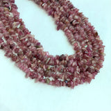 Natural AA Red Tourmaline Chip Beads 4x8mm Polished Raw Gem Nugget Stone Bead