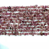 Natural AA Red Tourmaline Chip Beads 4x8mm Polished Raw Gem Nugget Stone Bead