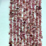 Natural AA Red Tourmaline Chip Beads 4x8mm Polished Raw Gem Nugget Stone Bead